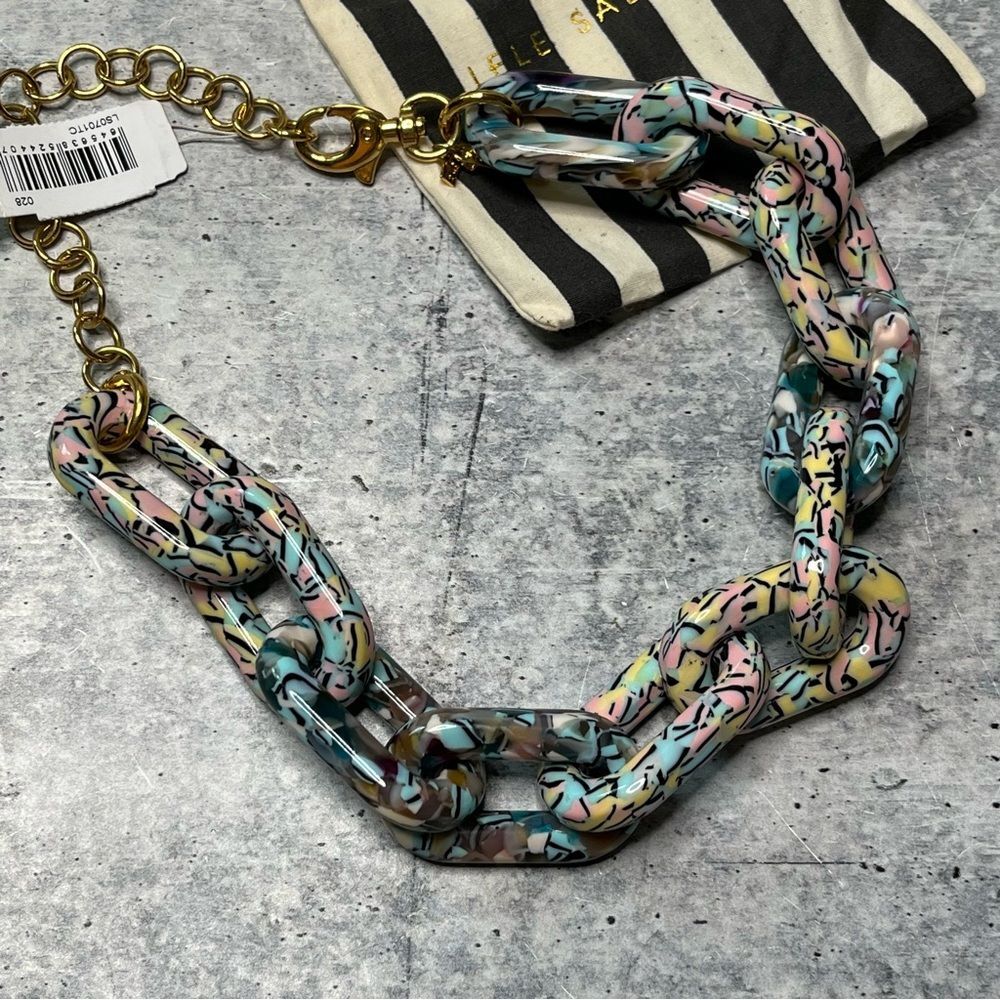 Lele Sadoughi Chain Garland Necklace